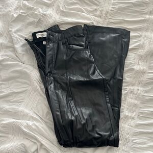 Abercrombie Leather Pants